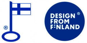 Avainlippu ja suunniteltu suomessa merkit