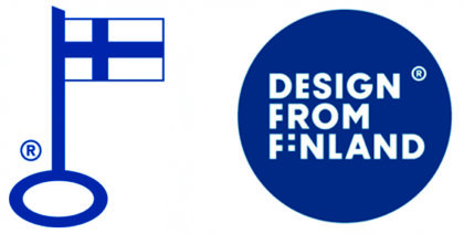 Avainlippu ja suunniteltu suomessa merkit