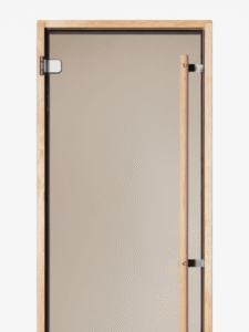 Saunan oven tervaleppä karmi ja pystyvedin