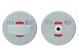 Välioven wc-hela Abloy 001 satiini kromi